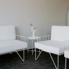 White Couch and Chairs